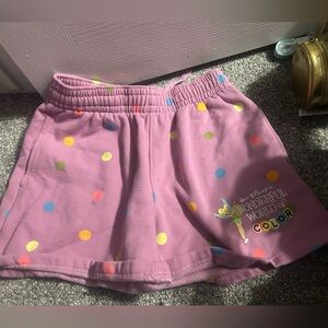 Disney Tinker Bell Polka Dot Shorts